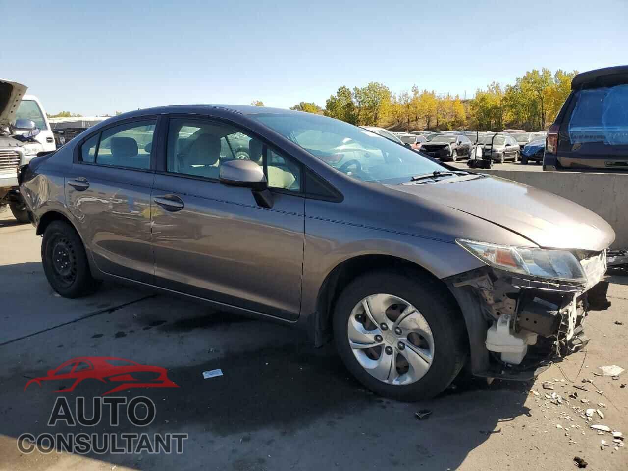 HONDA CIVIC 2013 - 19XFB2F51DE289633