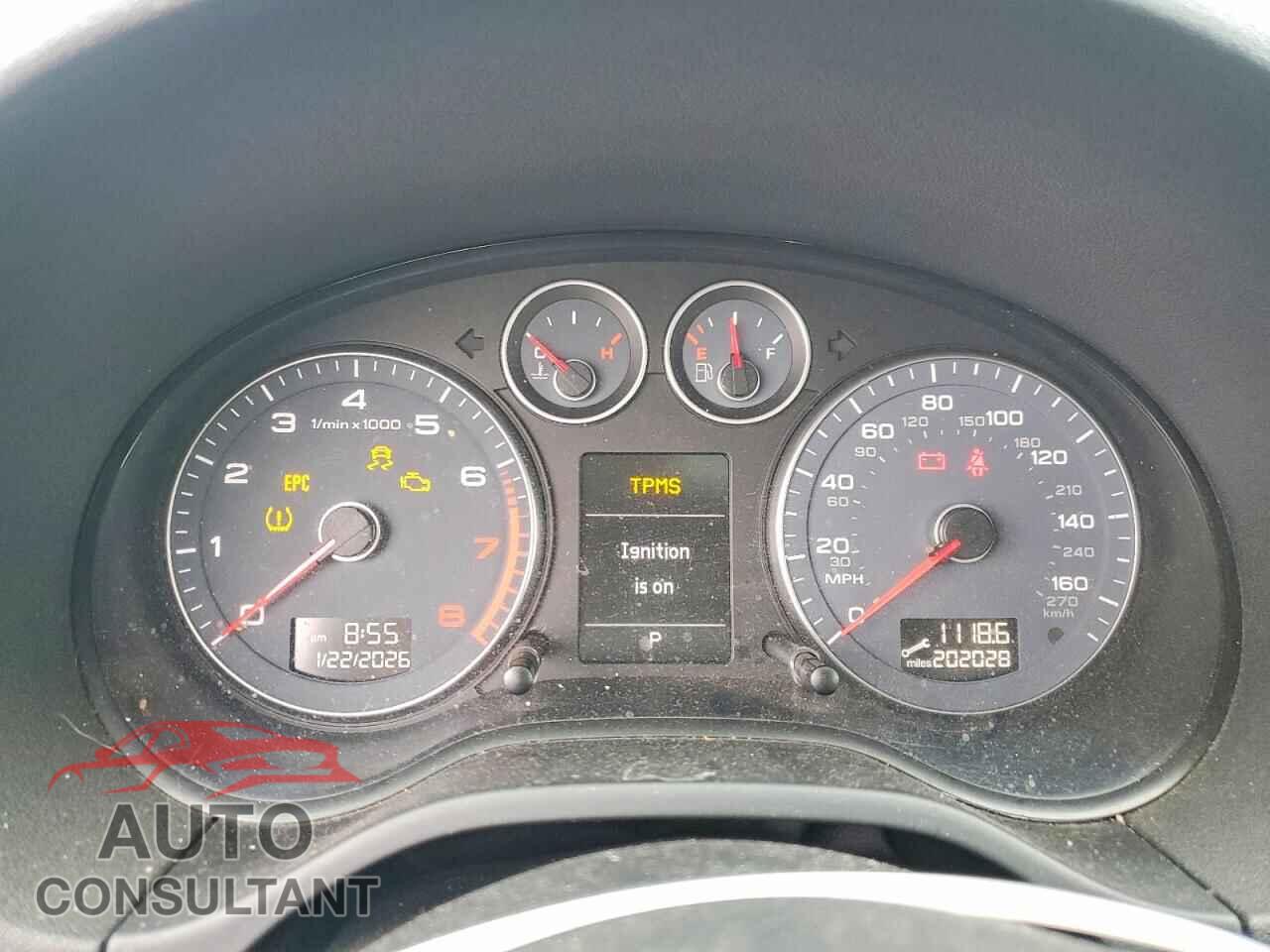 AUDI A3 2011 - WAUBEAFM6BA156161