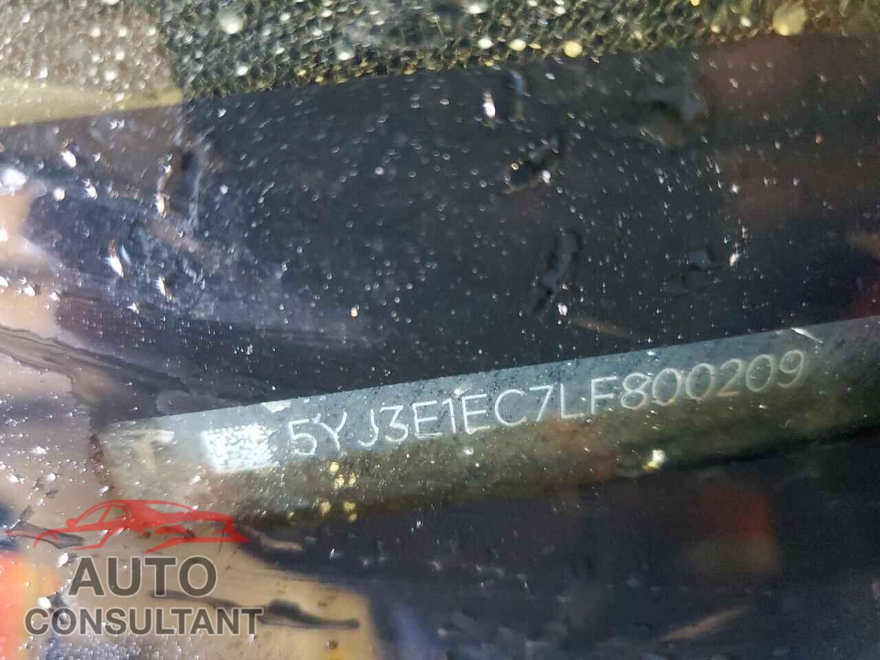 TESLA MODEL 3 2020 - 5YJ3E1EC7LF800209