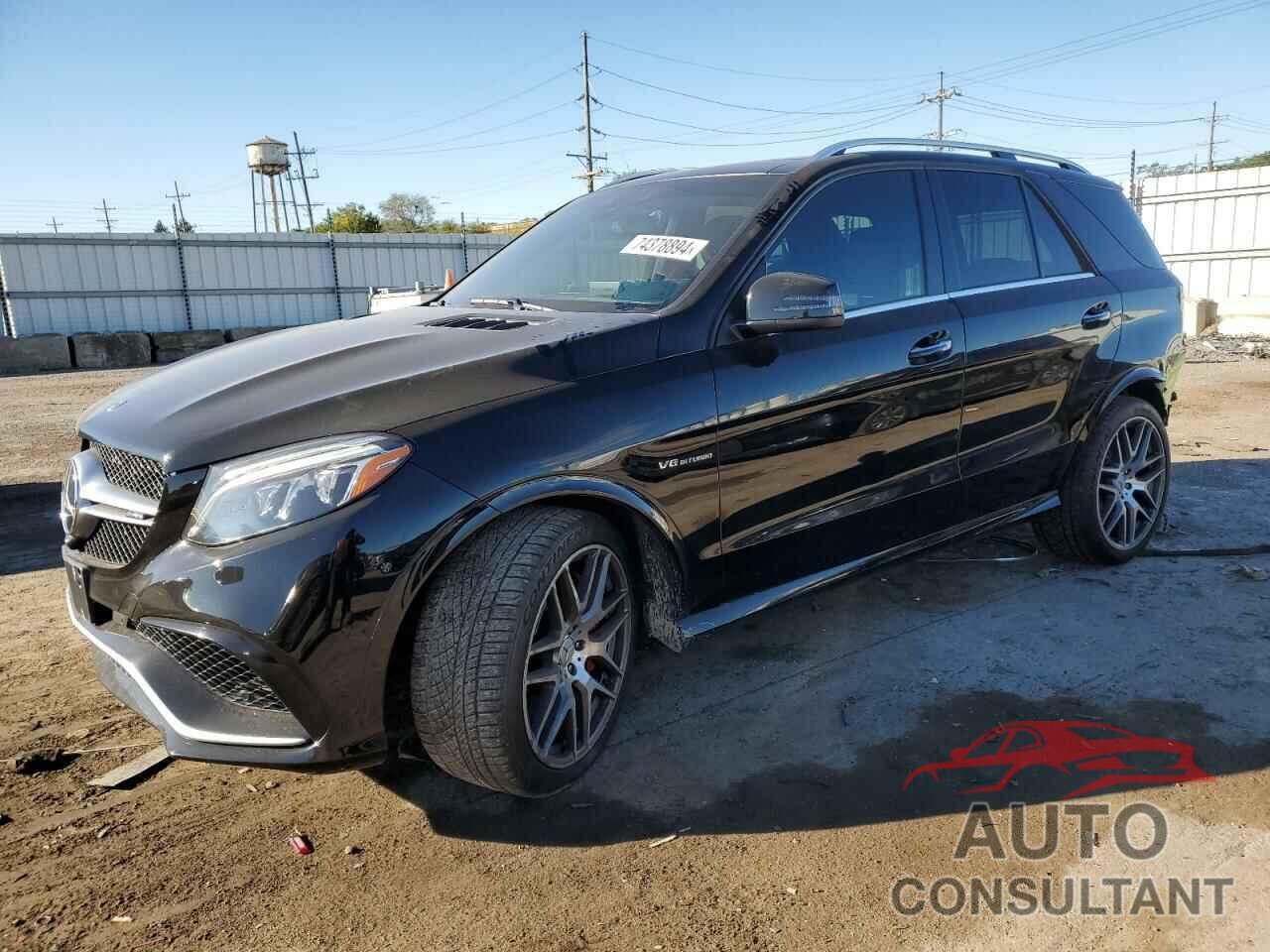 MERCEDES-BENZ GLE-CLASS 2017 - 4JGDA7FB8HA849536