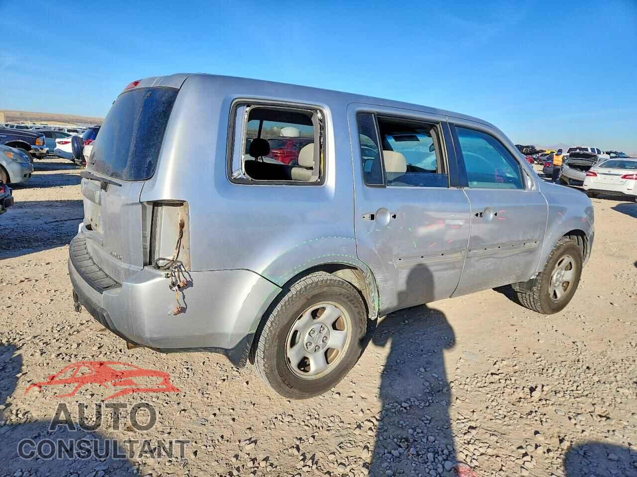 HONDA PILOT 2011 - 5FNYF4H29BB023862