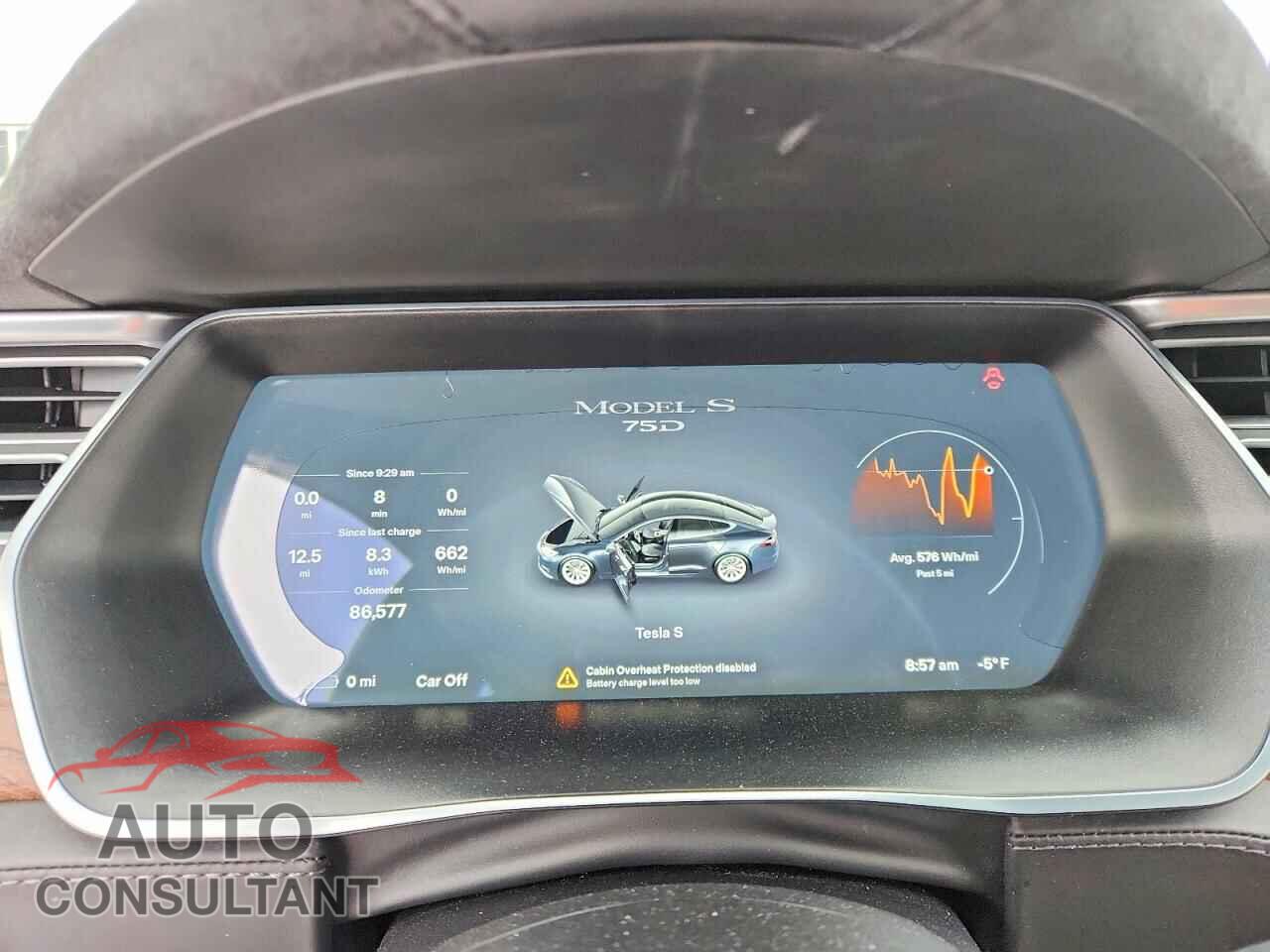 TESLA MODEL S 2017 - 5YJSA1E27HF191659