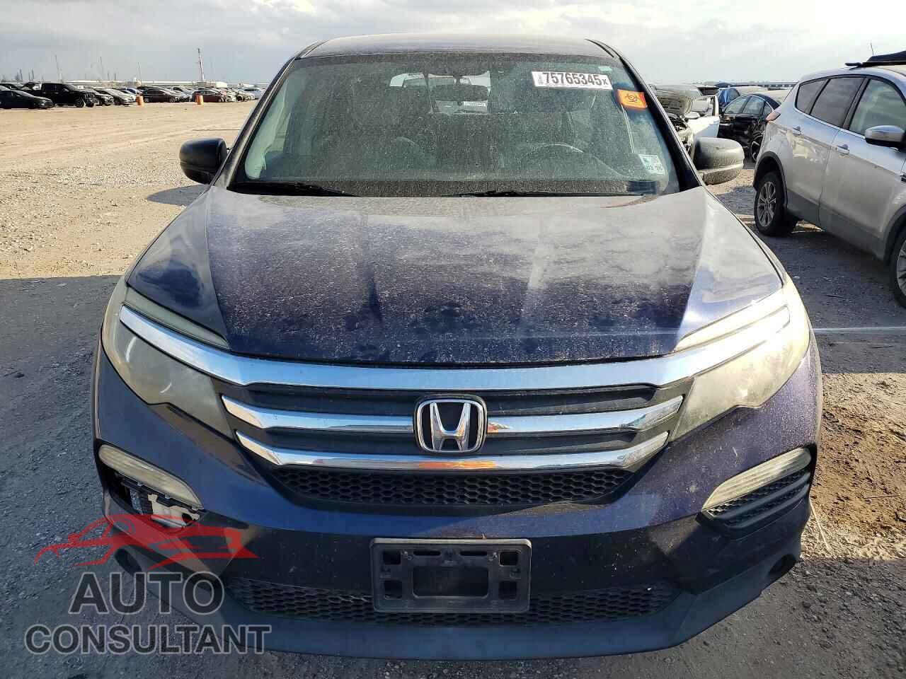 HONDA PILOT 2018 - 5FNYF5H10JB031683