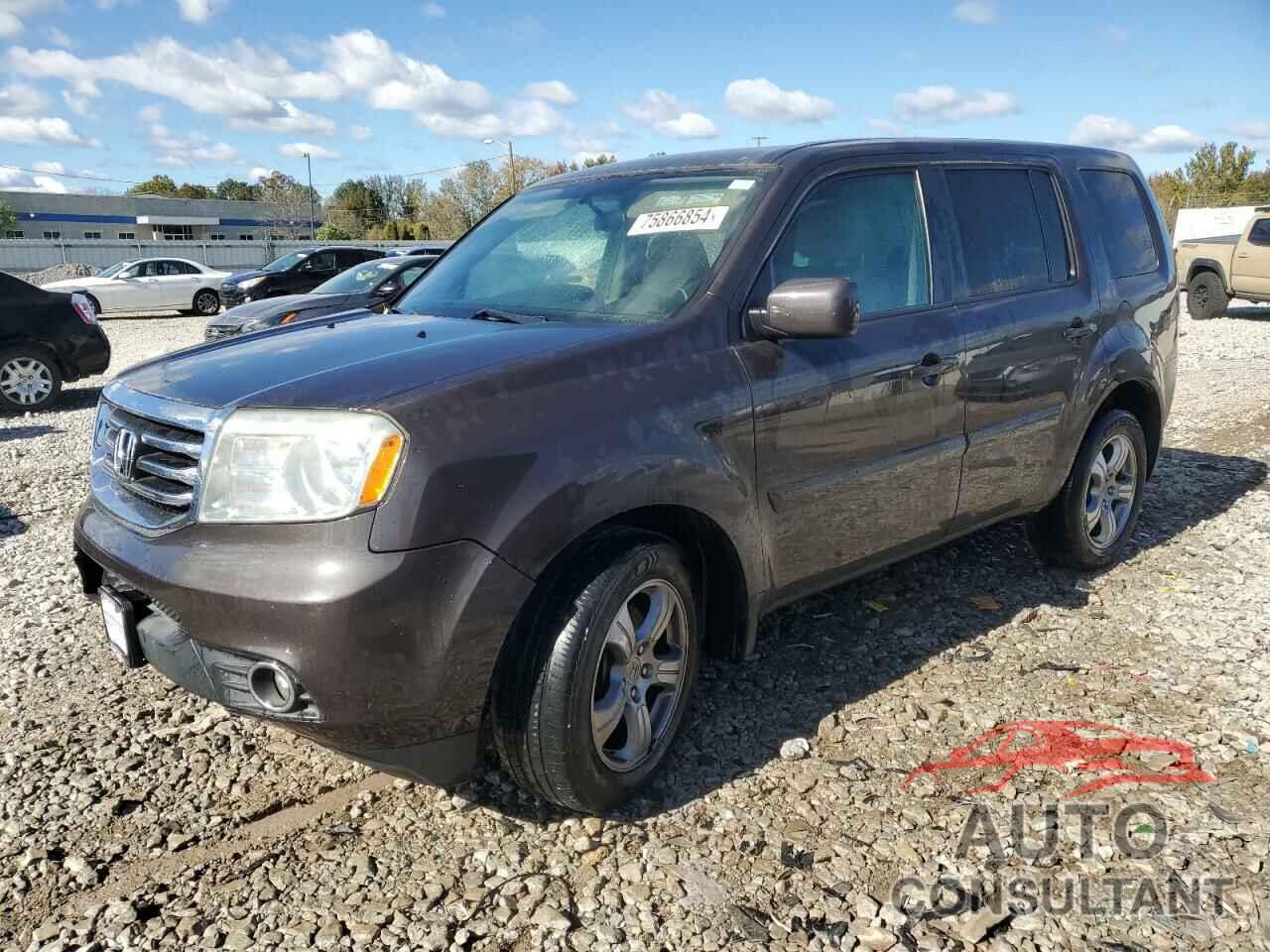 HONDA PILOT 2013 - 5FNYF4H48DB020343