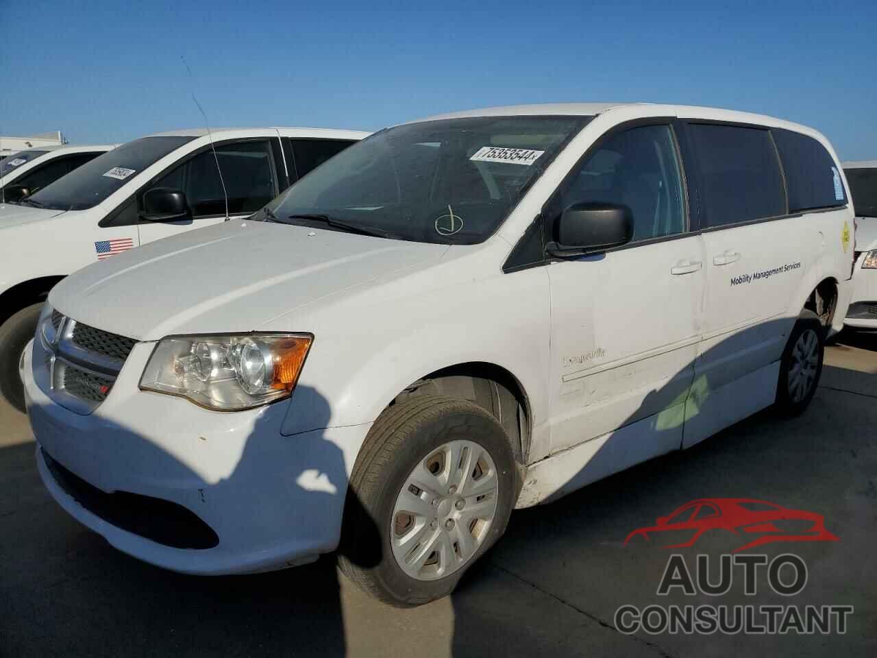 DODGE CARAVAN 2017 - 2C4RDGBG8HR767806