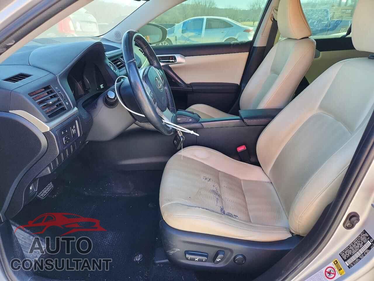 LEXUS CT 200 2012 - JTHKD5BH0C2118800
