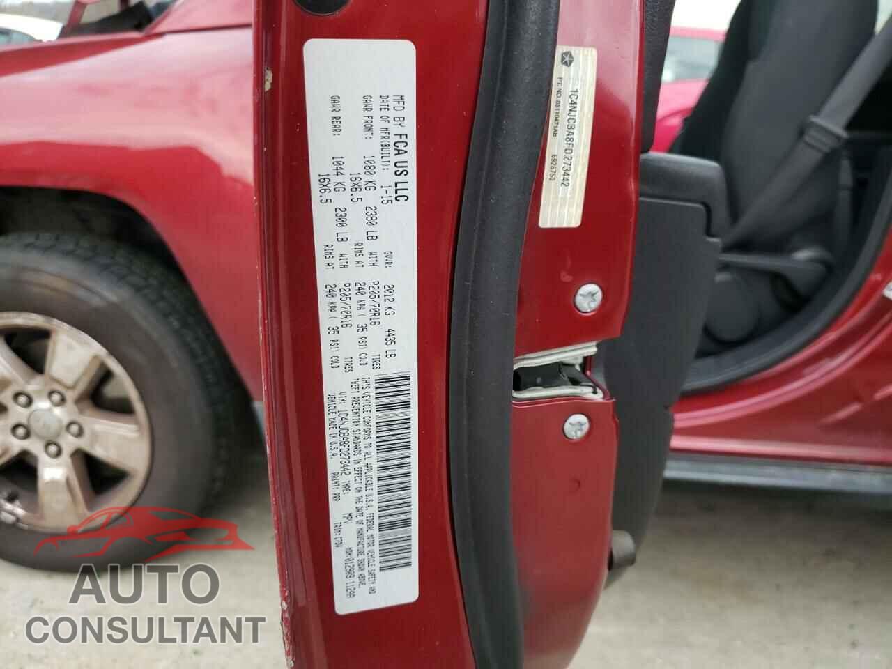 JEEP COMPASS 2015 - 1C4NJCBA8FD273442