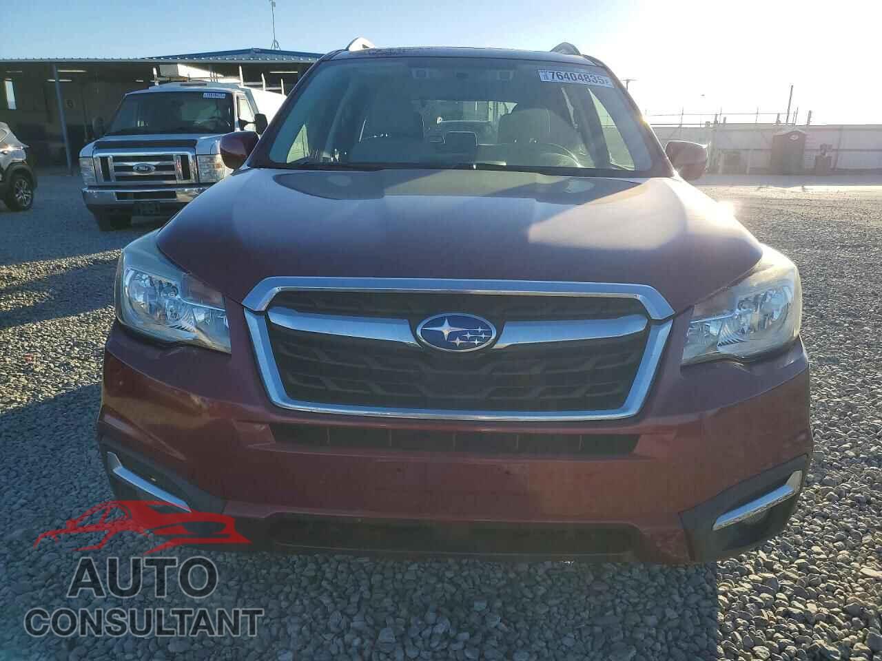 SUBARU FORESTER 2018 - JF2SJAGC9JH474903