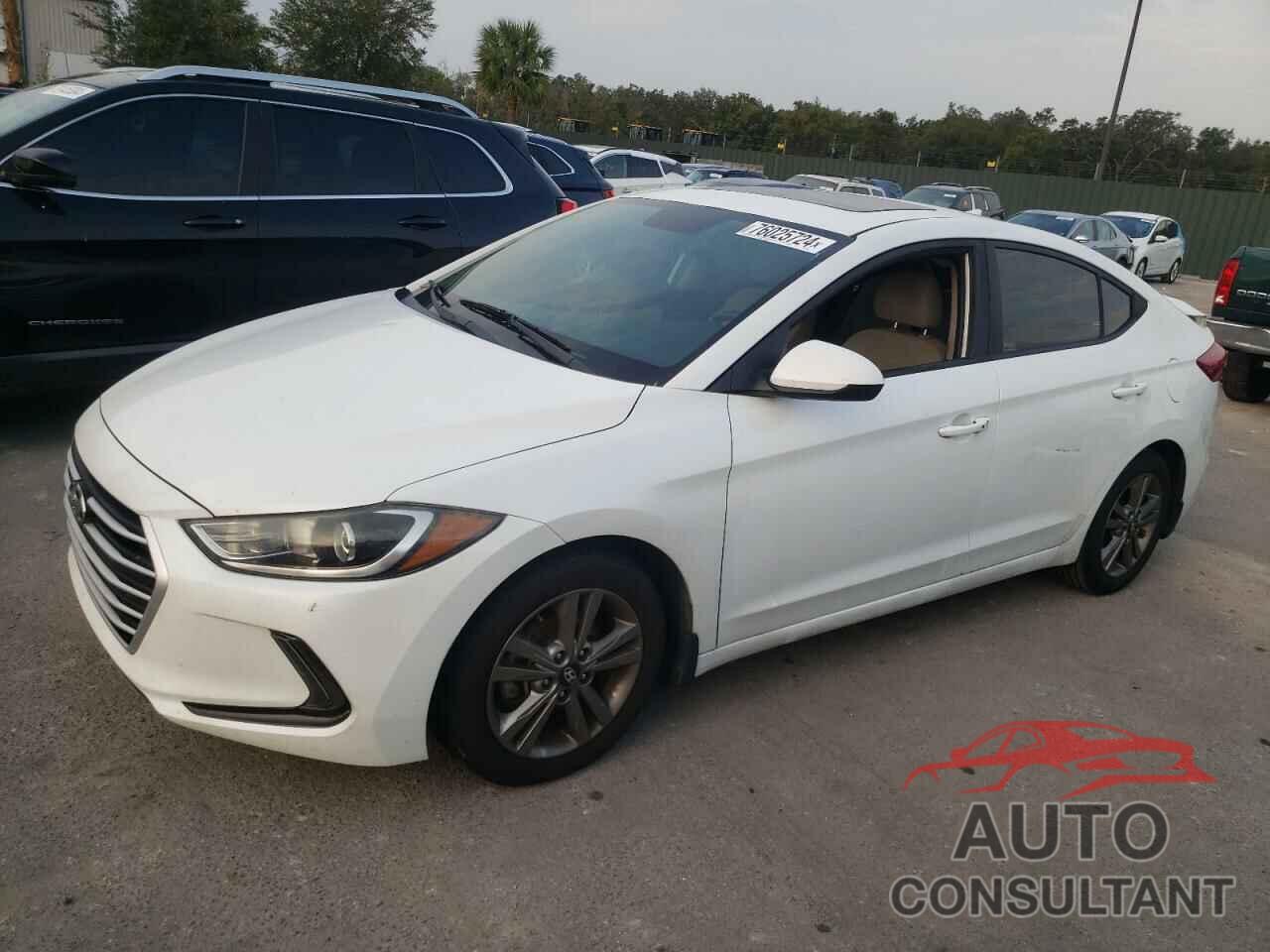 HYUNDAI ELANTRA 2018 - 5NPD84LF6JH257878