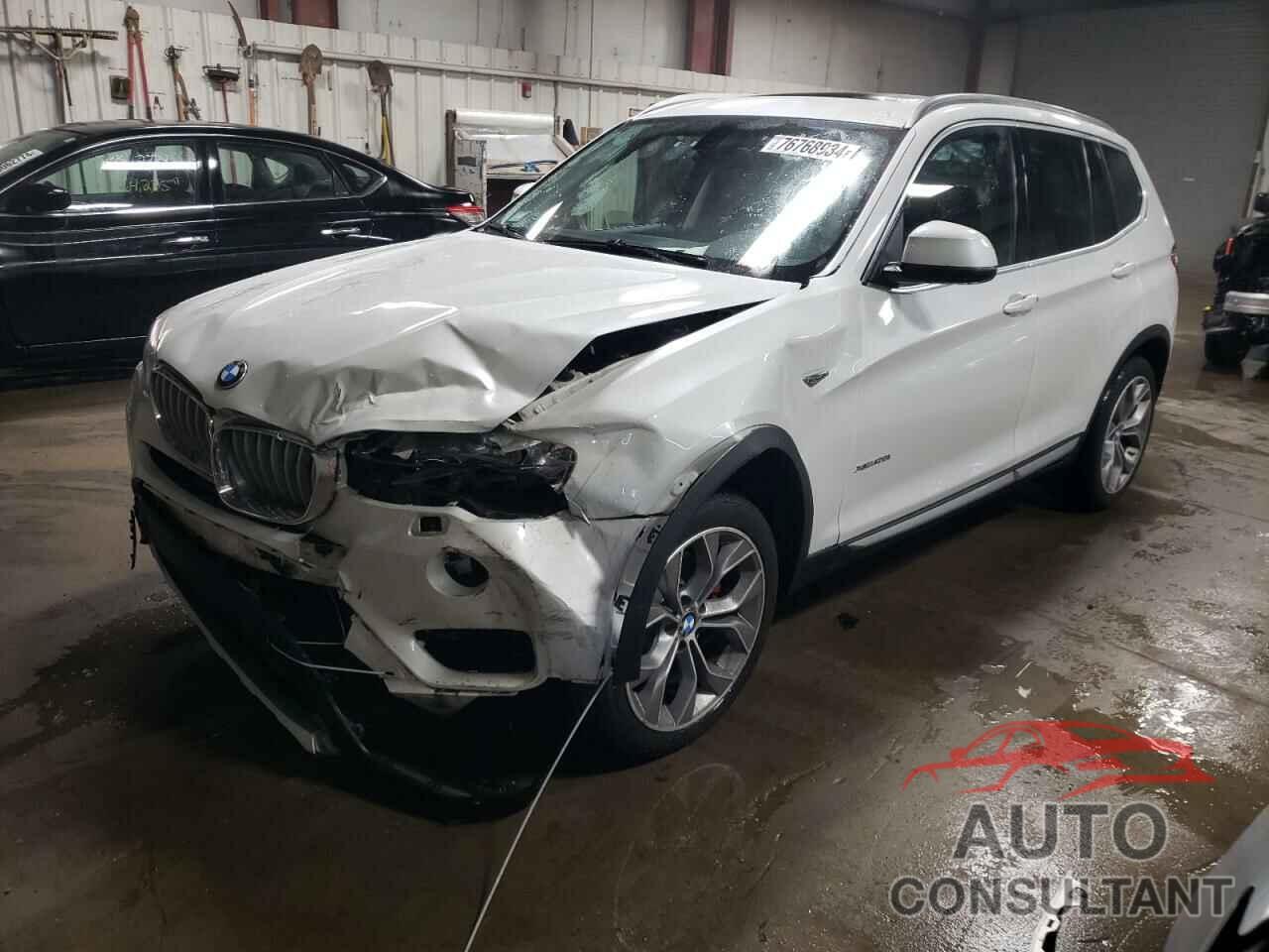 BMW X3 2015 - 5UXWX9C52F0D55201