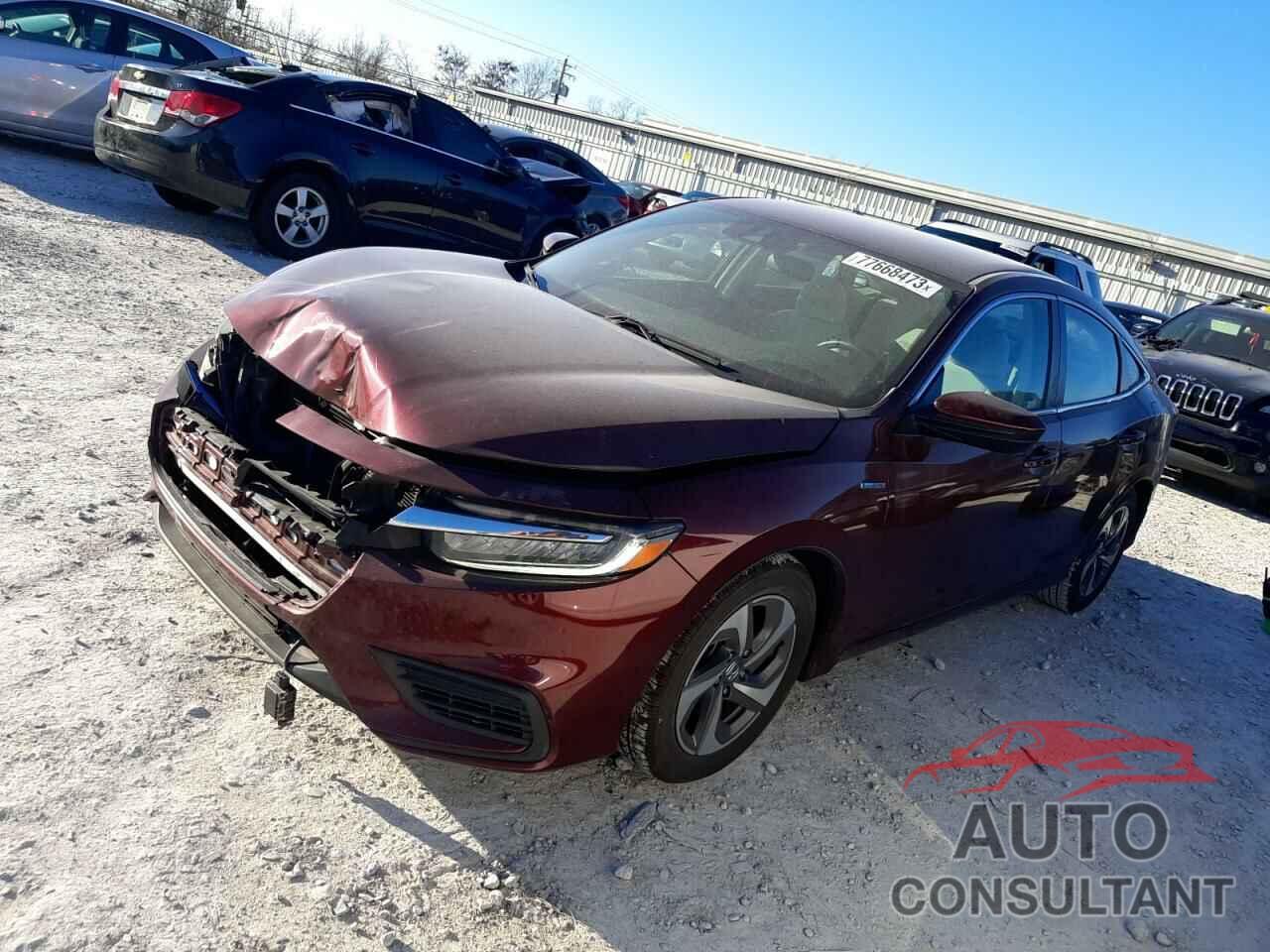 HONDA INSIGHT 2019 - 19XZE4F18KE002010