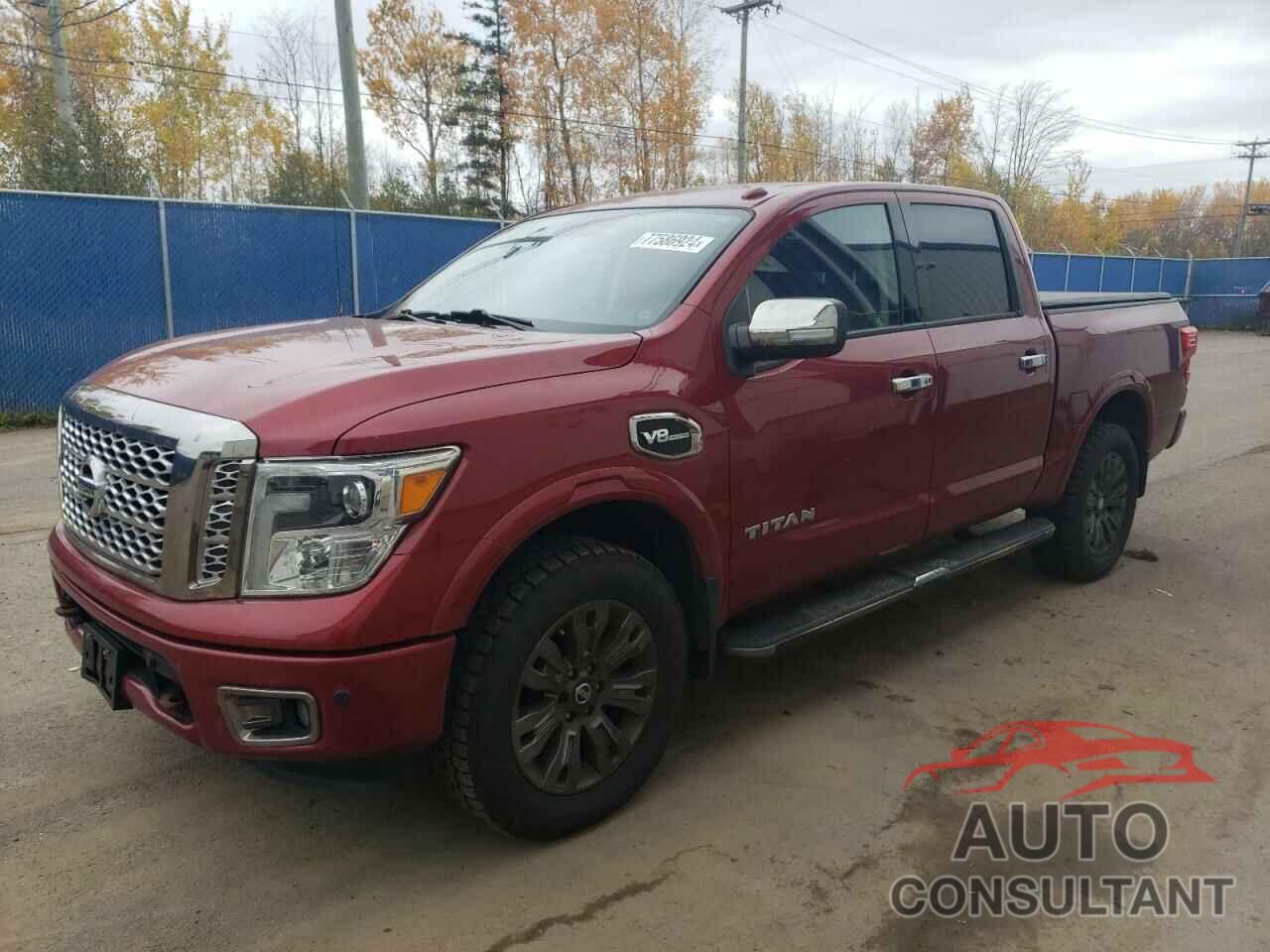 NISSAN TITAN 2017 - 1N6AA1E54HN506437