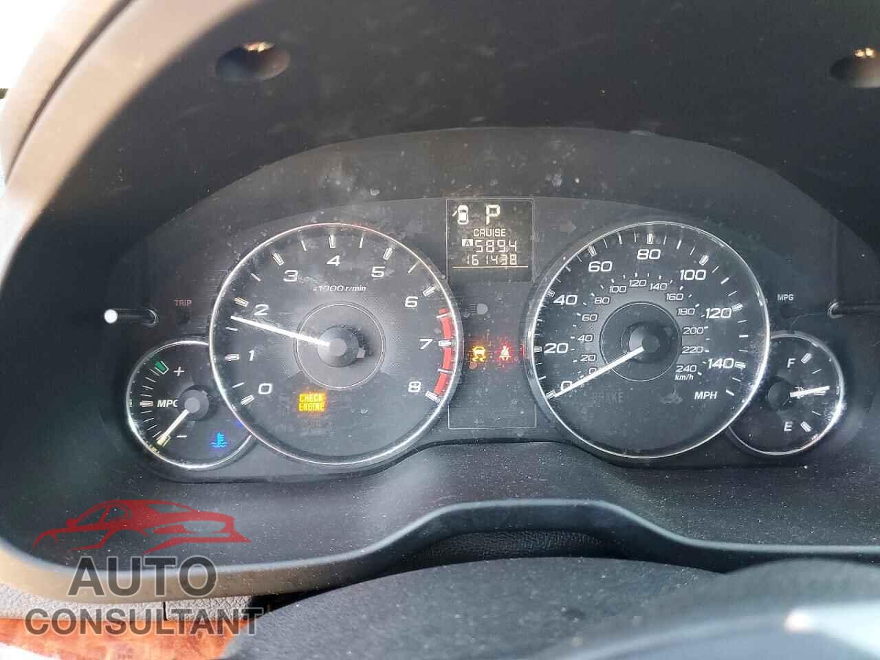 SUBARU OUTBACK 2012 - 4S4BRCLC2C3211611
