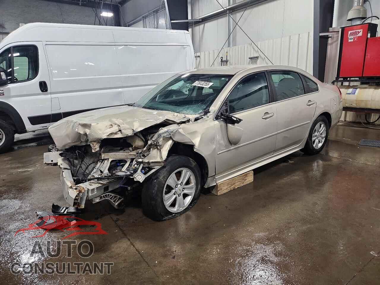 CHEVROLET IMPALA 2012 - 2G1WF5E31C1299671
