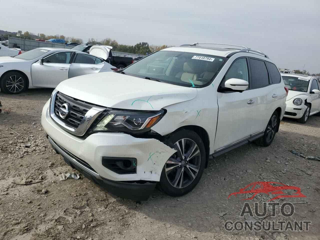 NISSAN PATHFINDER 2017 - 5N1DR2MMXHC664716