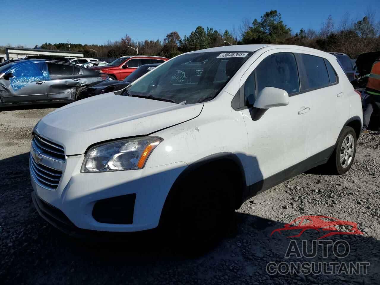 CHEVROLET TRAX 2016 - KL7CJKSB6GB640990