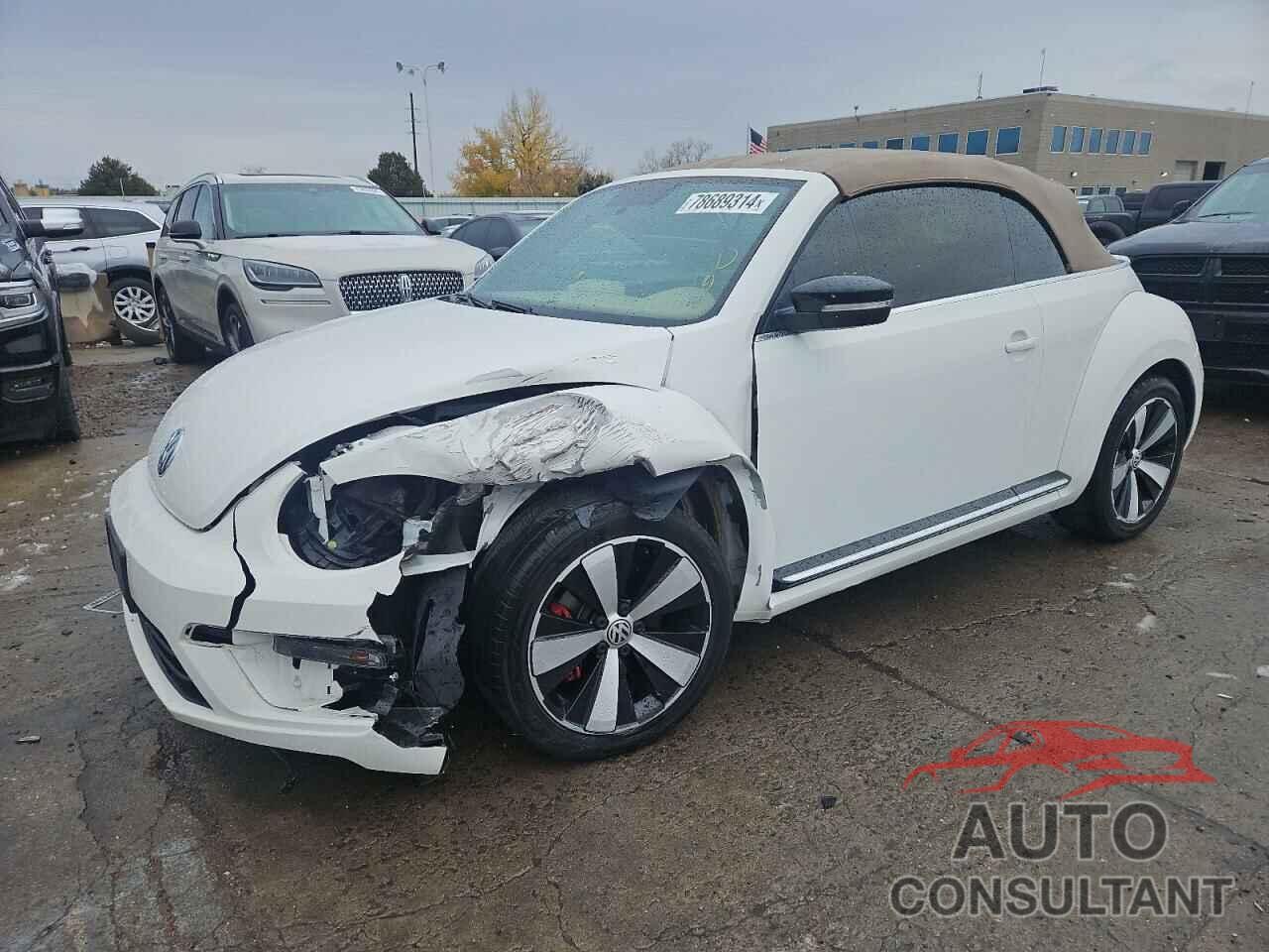 VOLKSWAGEN BEETLE 2013 - 3VW7S7AT4DM827347