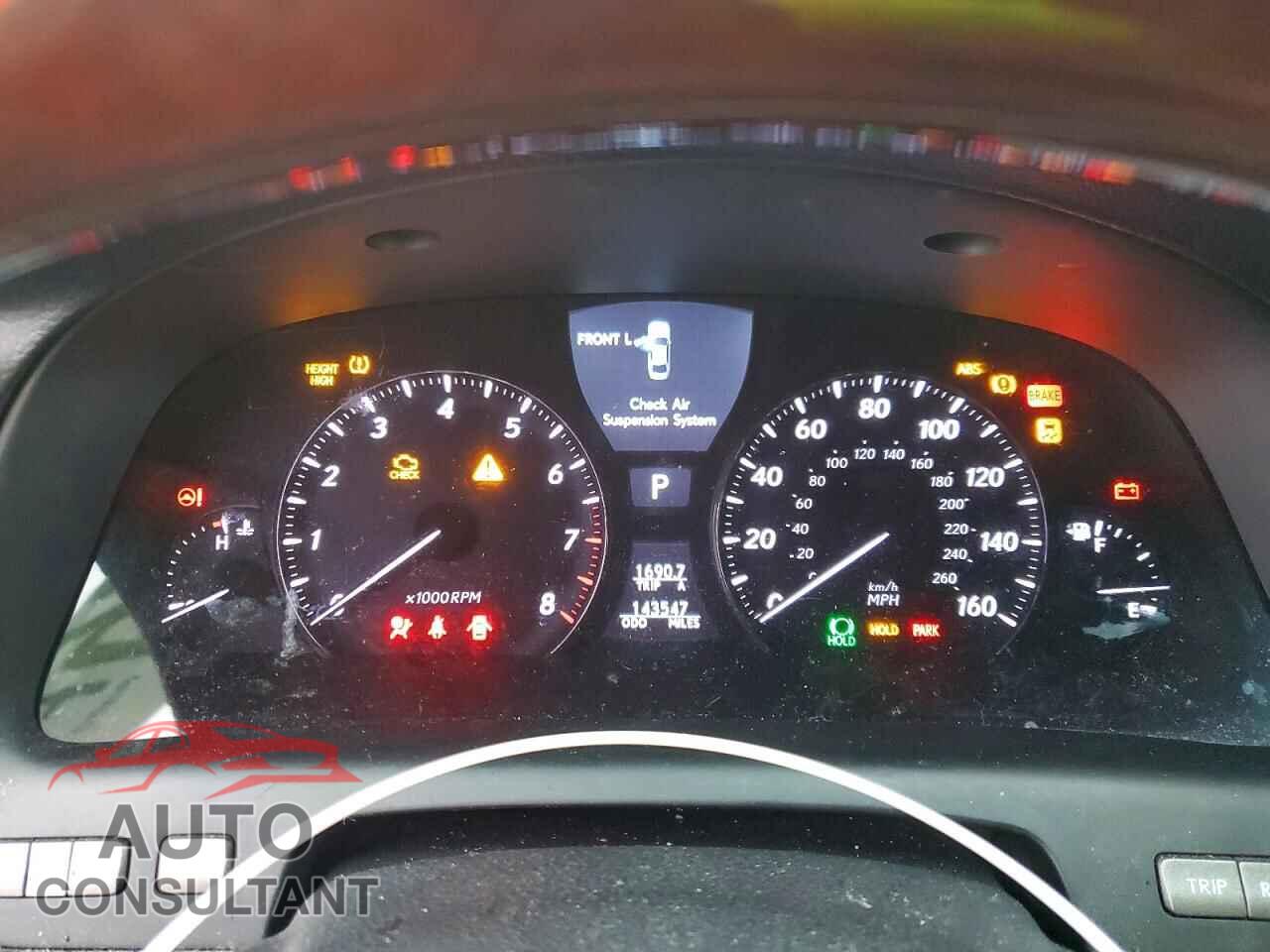 LEXUS LS500 2010 - JTHCL5EF4A5007793