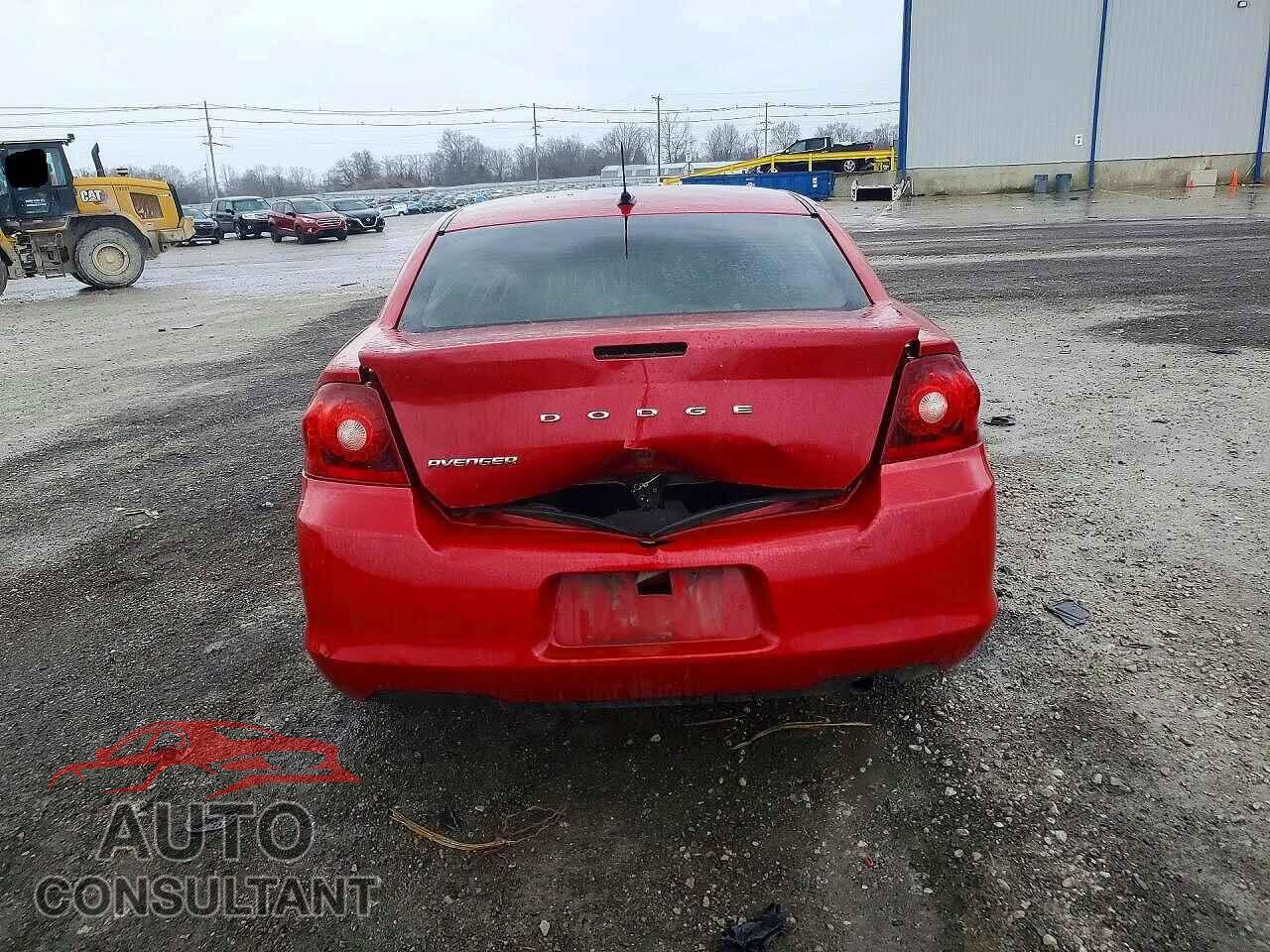 DODGE AVENGER 2012 - 1C3CDZCB9CN157217