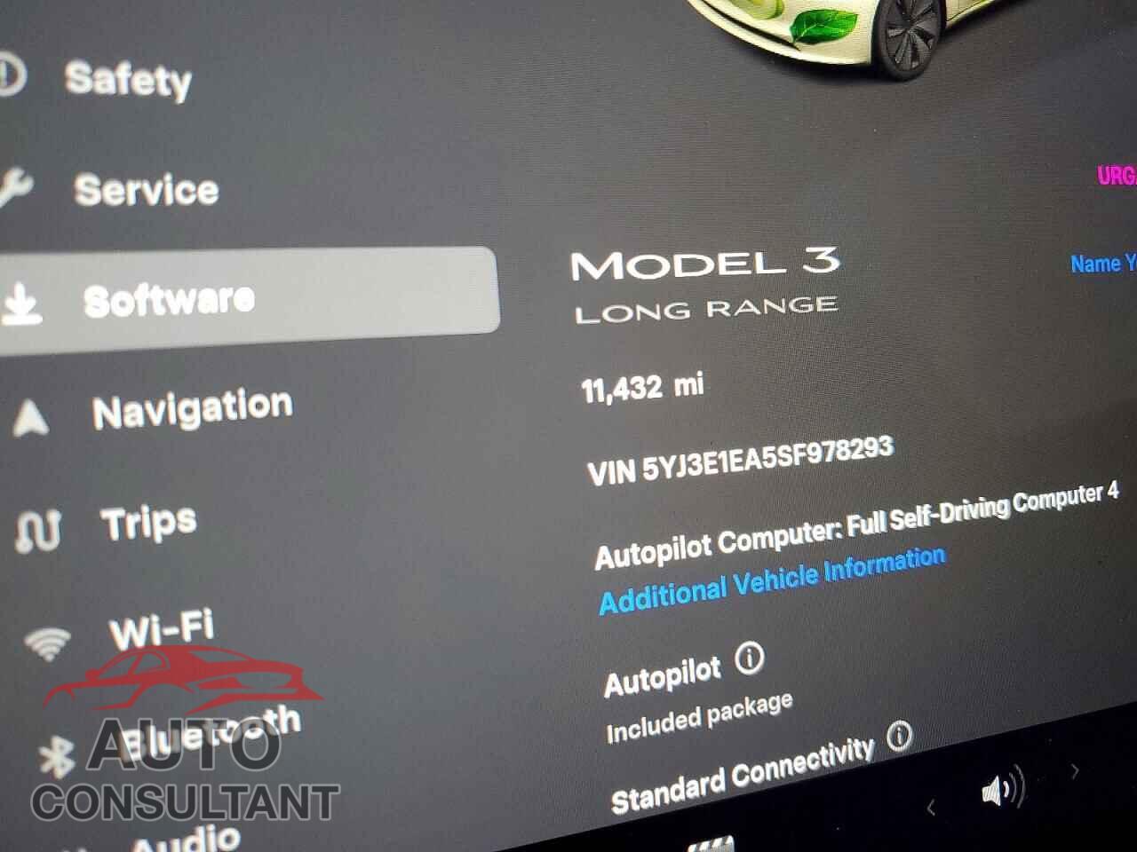 TESLA MODEL 3 2025 - 5YJ3E1EA5SF978293