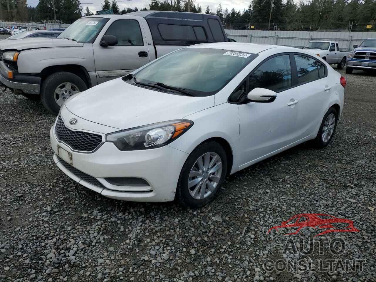 KIA FORTE 2016 - KNAFX4A66G5476263