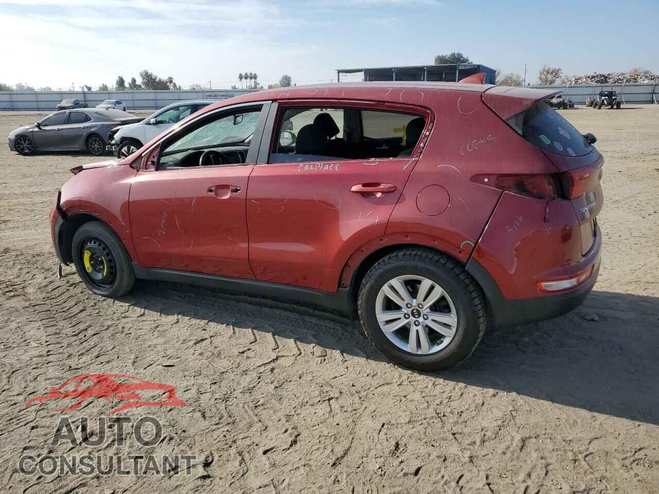 KIA SPORTAGE 2017 - KNDPM3ACXH7267792