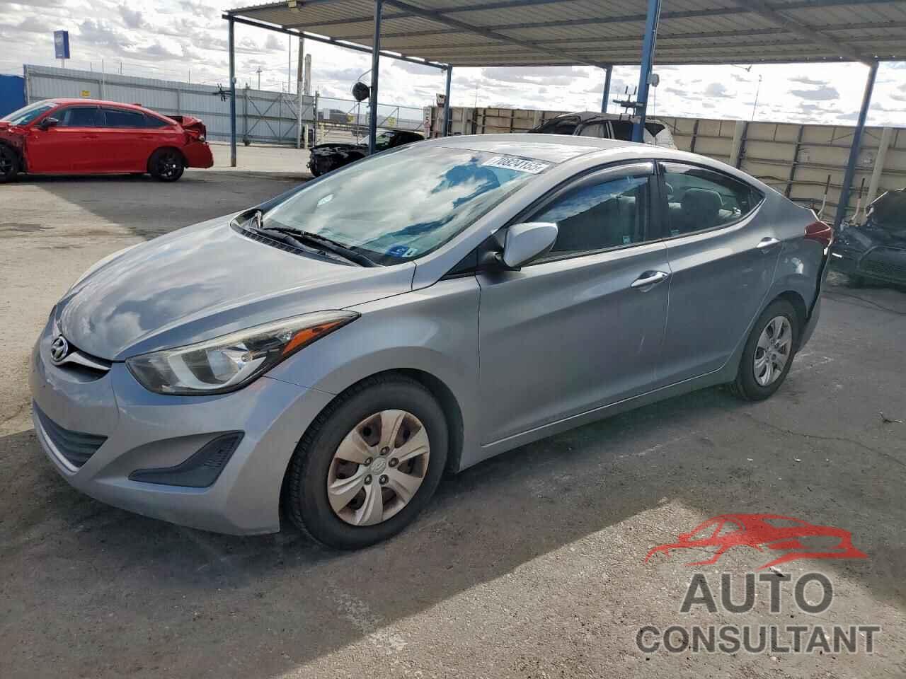 HYUNDAI ELANTRA 2016 - KMHDH4AE6GU489949