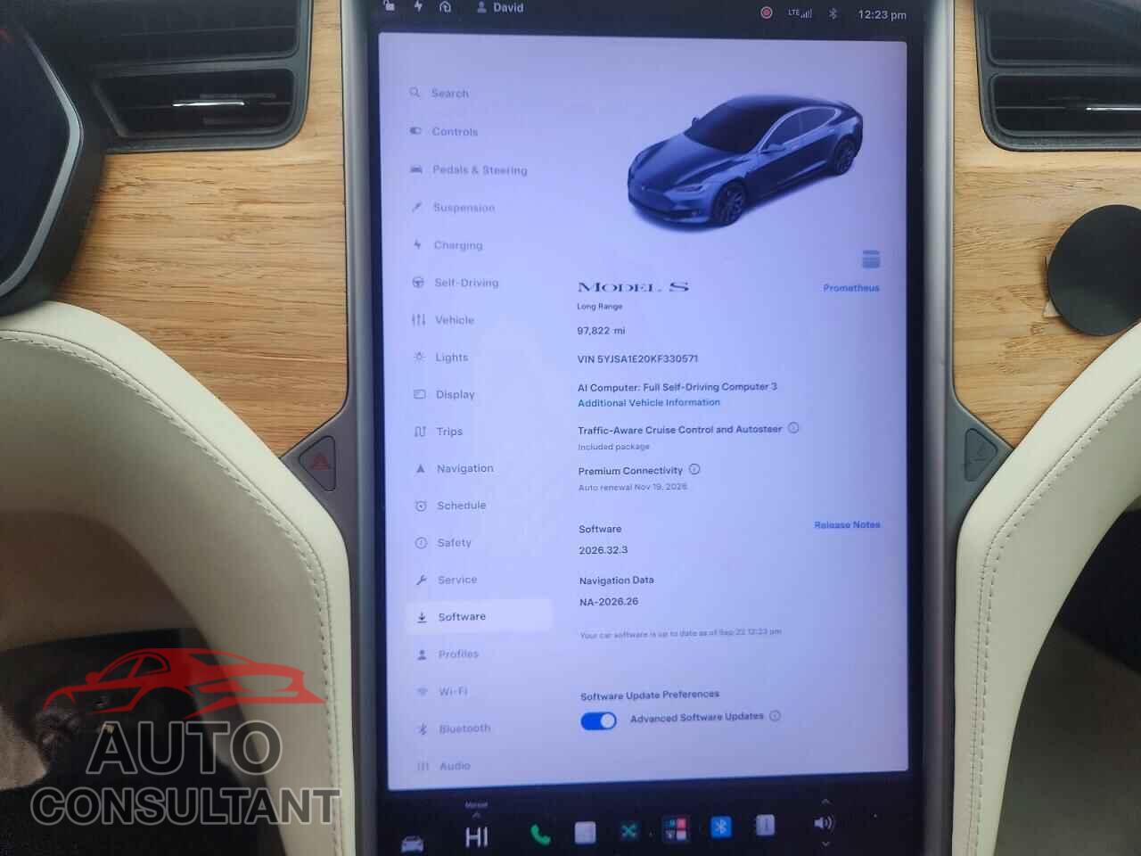 TESLA MODEL S 2019 - 5YJSA1E20KF330571
