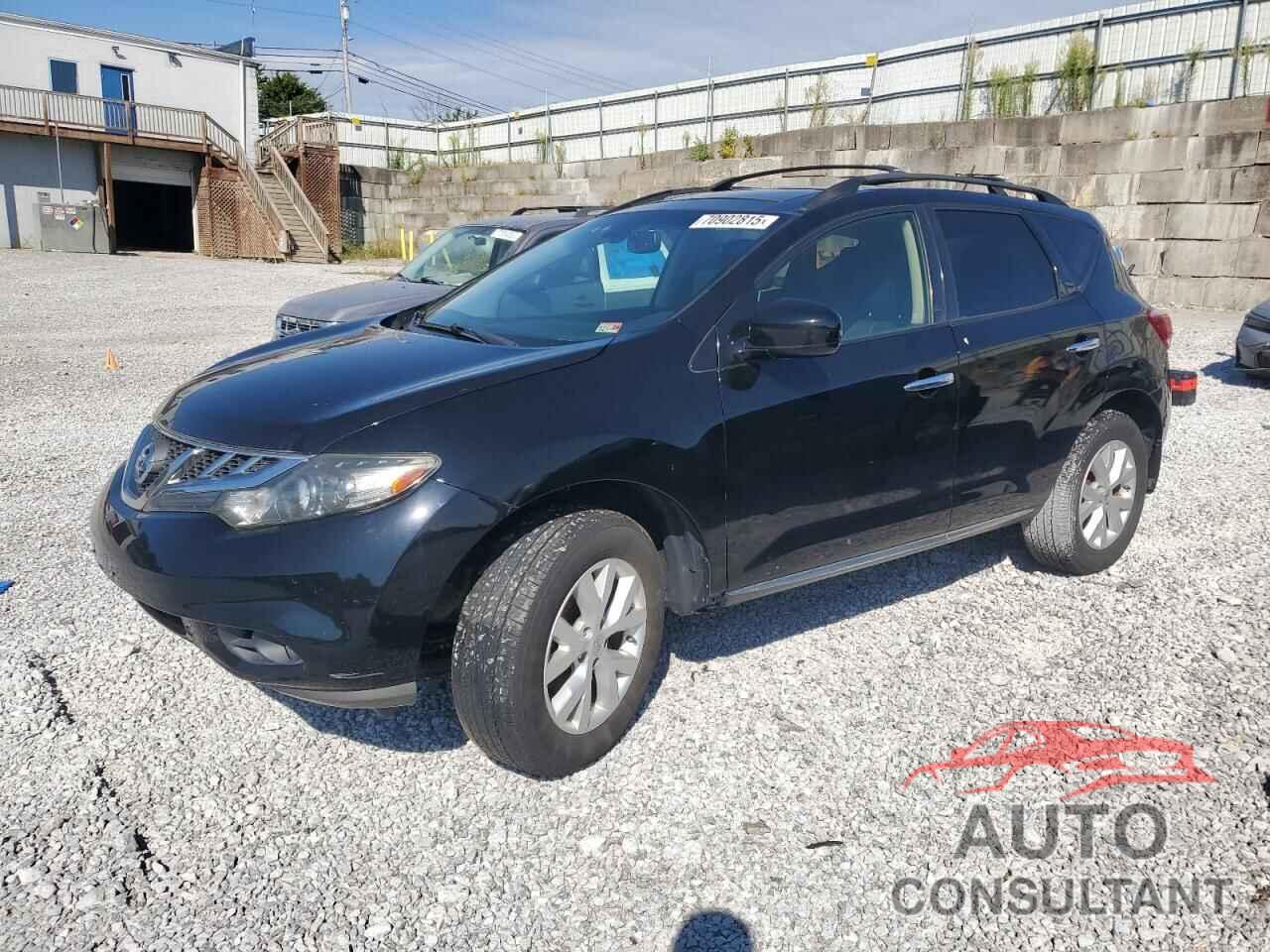 NISSAN MURANO 2012 - JN8AZ1MW1CW239092