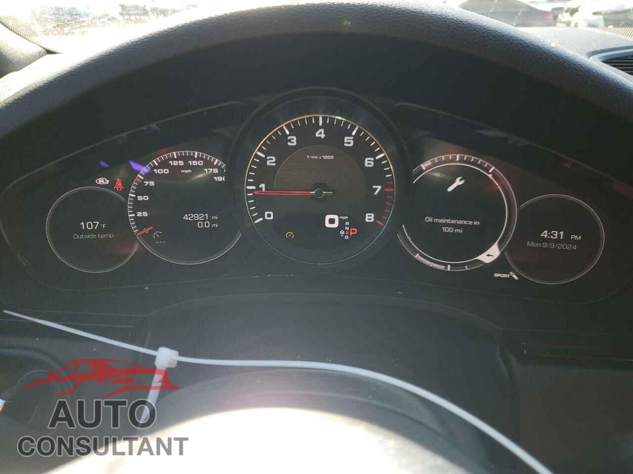PORSCHE CAYENNE 2020 - WP1AB2AY7LDA27738