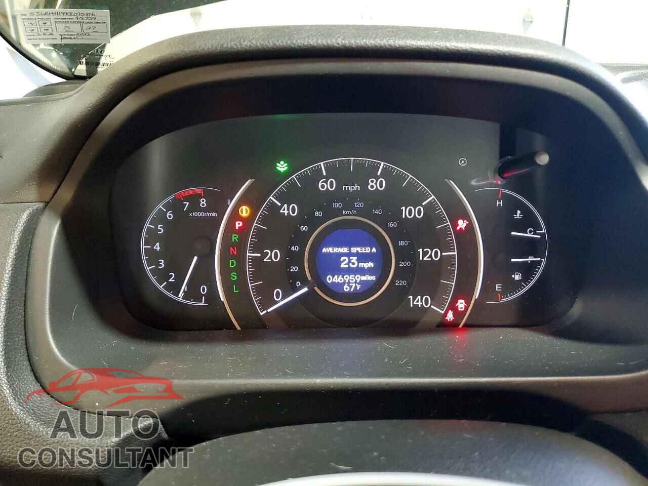 HONDA CRV 2016 - 5J6RM4H97GL075416