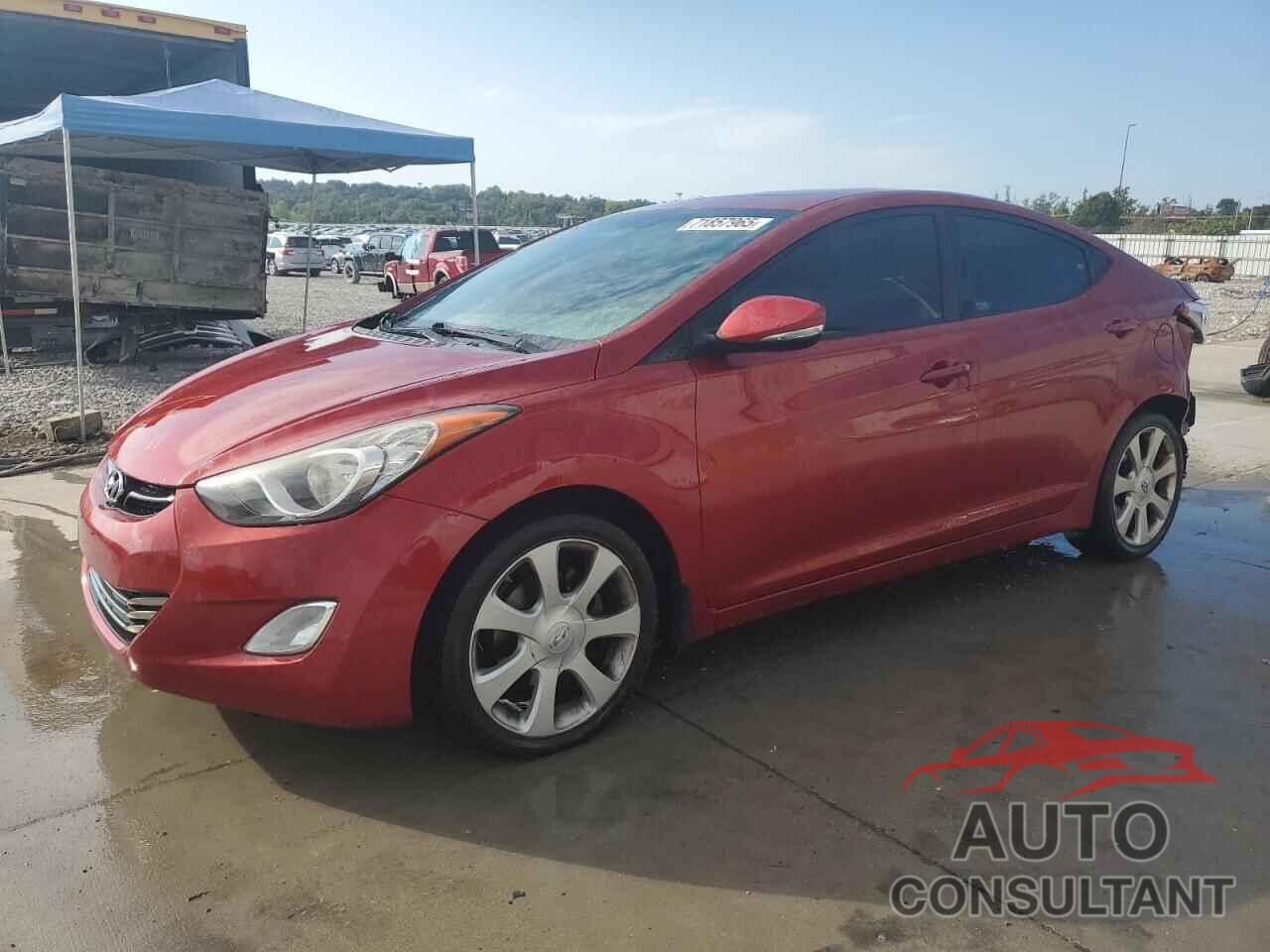 HYUNDAI ELANTRA 2012 - KMHDH4AEXCU359957