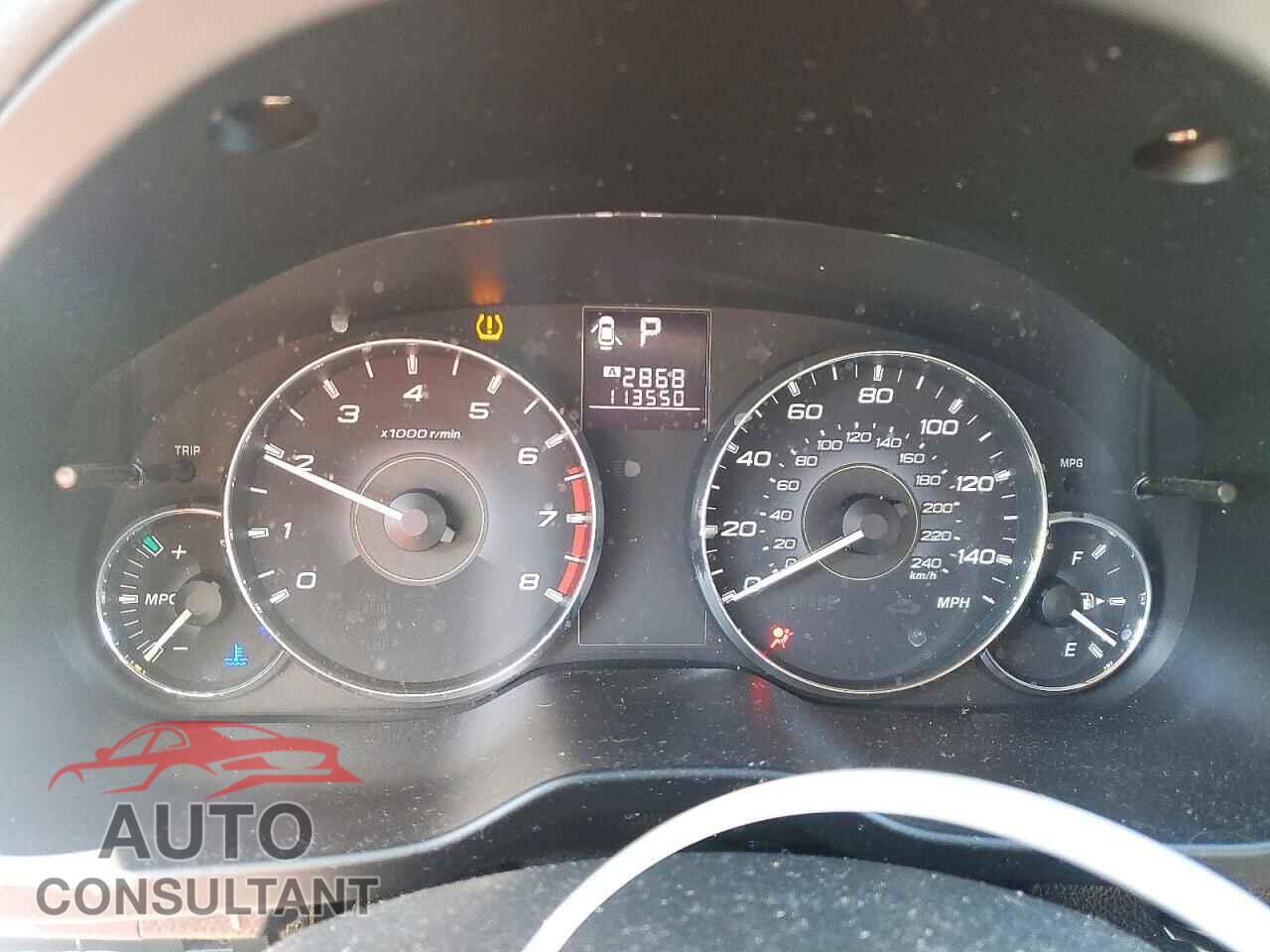 SUBARU OUTBACK 2012 - 4S4BRBAC1C3285387