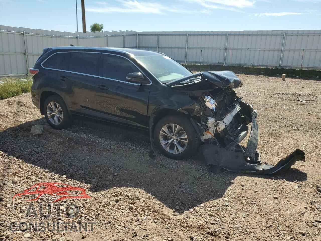 TOYOTA HIGHLANDER 2015 - 5TDJKRFH7FS073307