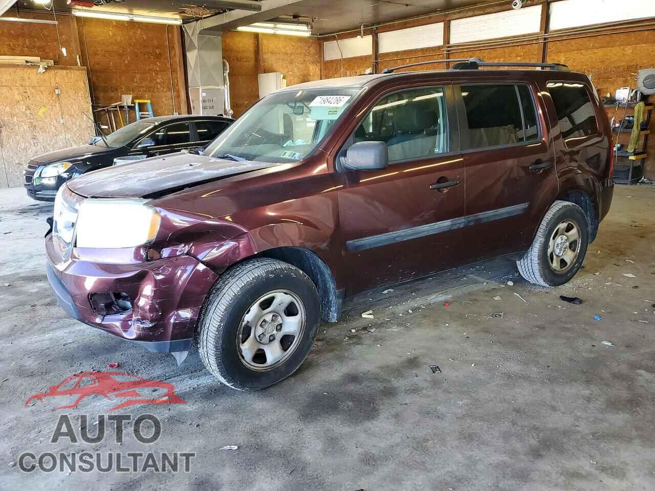 HONDA PILOT 2011 - 5FNYF4H20BB053784