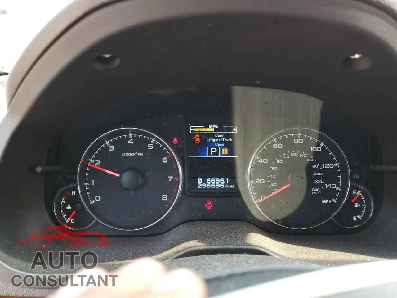 SUBARU OUTBACK 2013 - 4S4BRBLC6D3299655