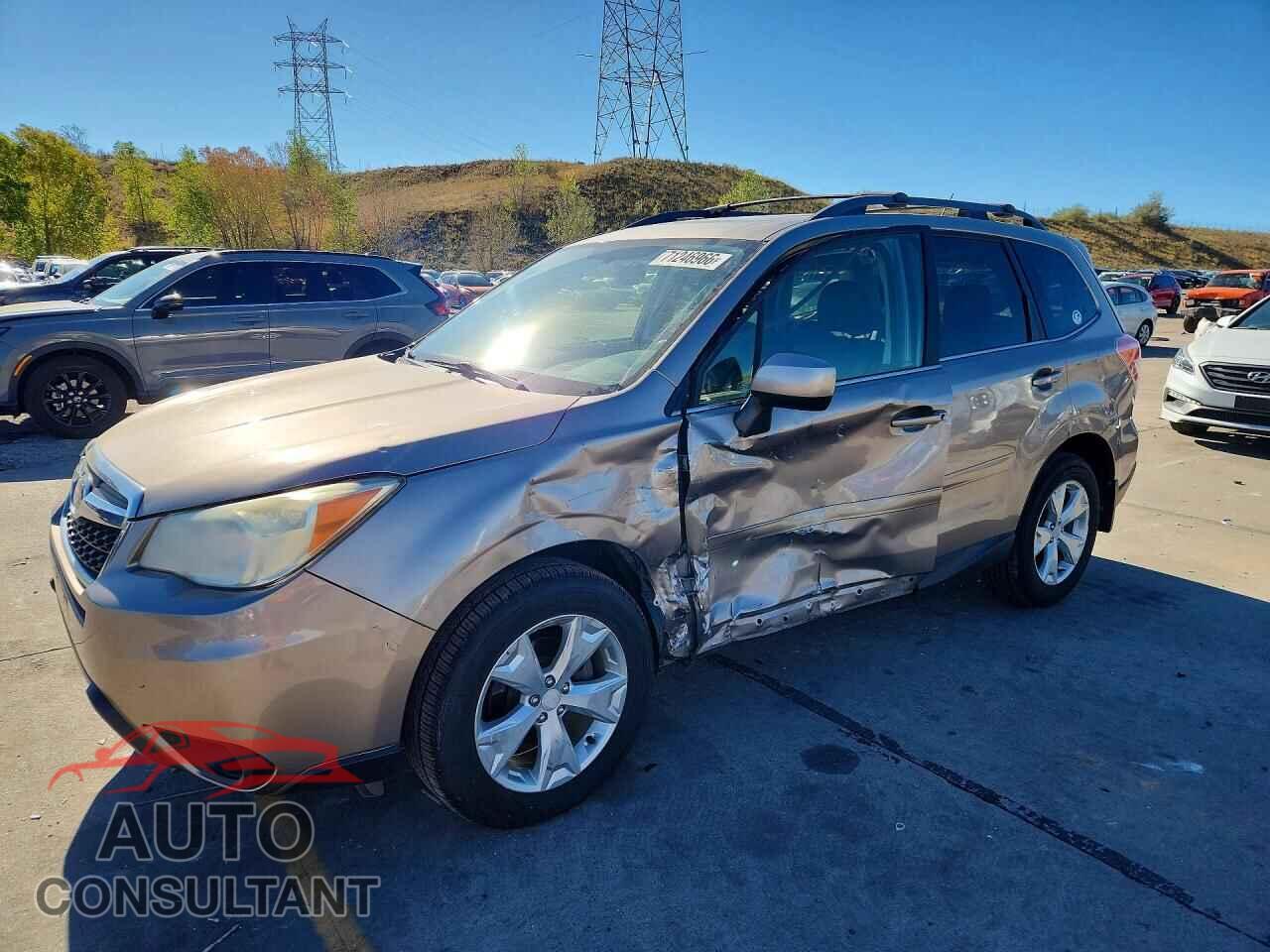 SUBARU FORESTER 2015 - JF2SJAKC3FH443256