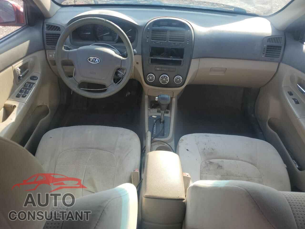 KIA SPECTRA 2009 - KNAFE222995641134