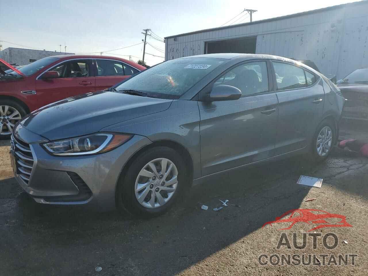 HYUNDAI ELANTRA 2017 - KMHD74LF3HU115406