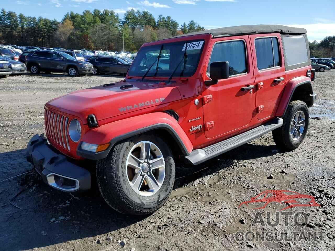 JEEP WRANGLER 2018 - 1C4HJXEG8JW250826
