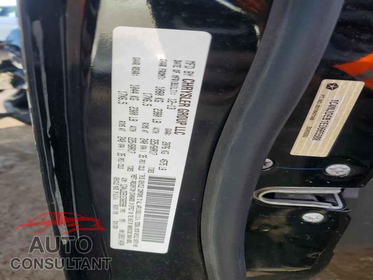JEEP COMPASS 2014 - 1C4NJDEB1ED665588