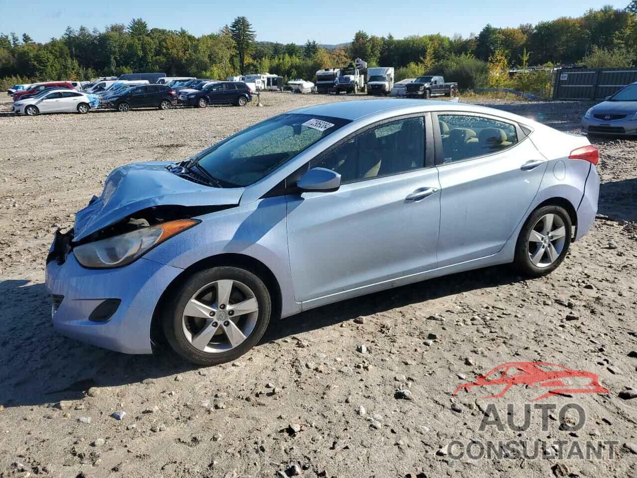 HYUNDAI ELANTRA 2011 - KMHDH4AE1BU119923