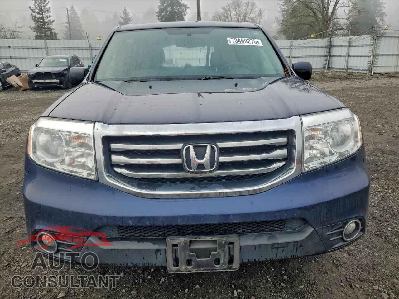 HONDA PILOT 2013 - 5FNYF4H52DB054075