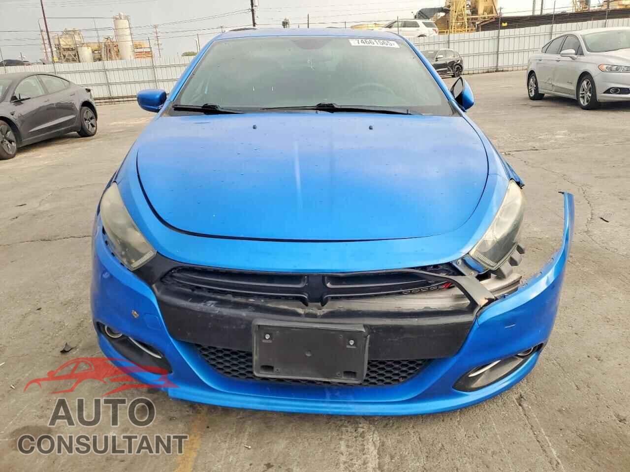 DODGE DART 2015 - 1C3CDFBB5FD410656