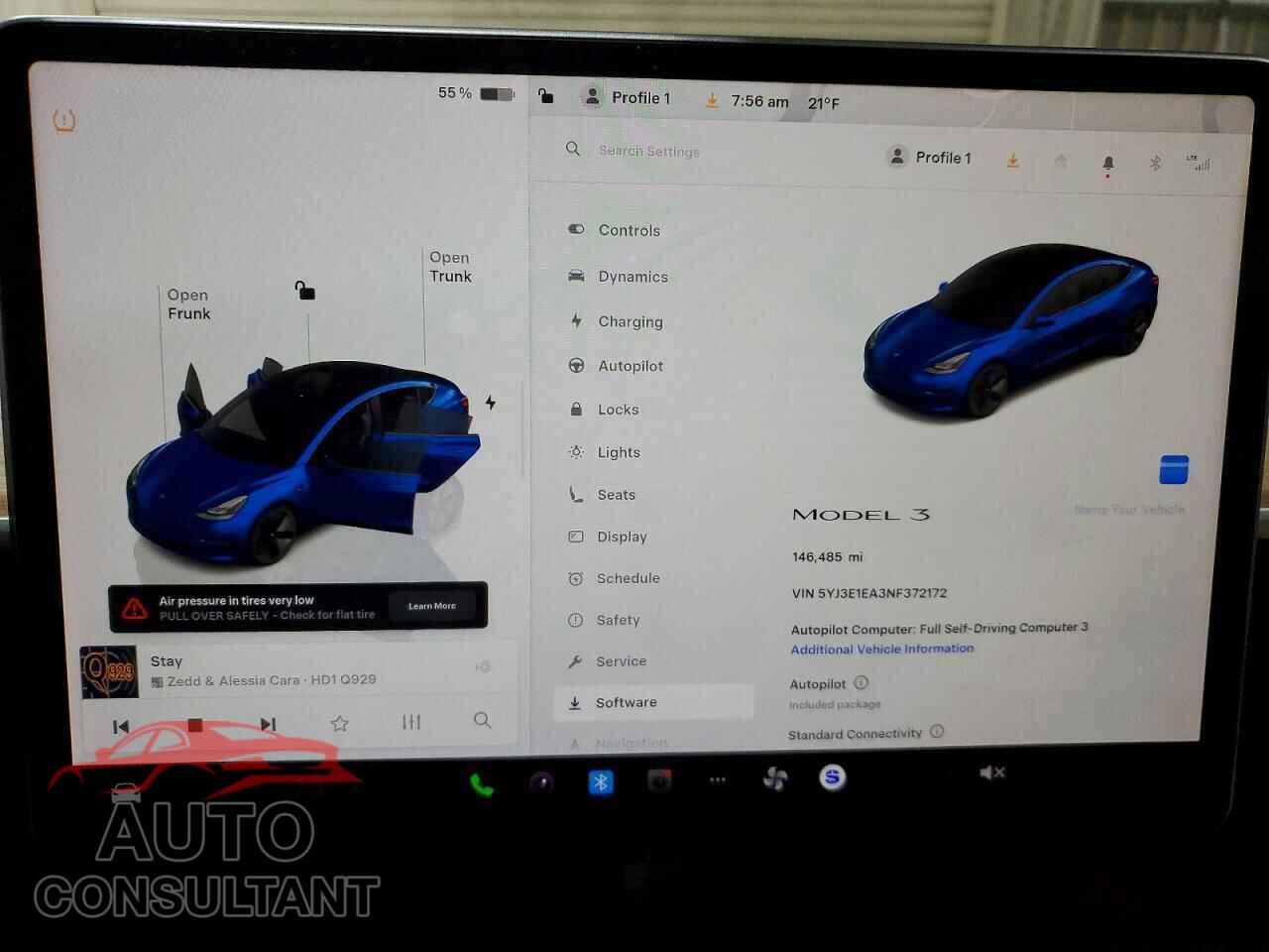 TESLA MODEL 3 2022 - 5YJ3E1EA3NF372172