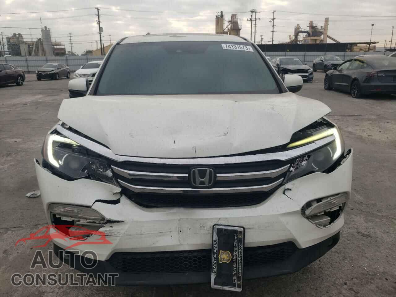 HONDA PILOT 2016 - 5FNYF5H61GB036475