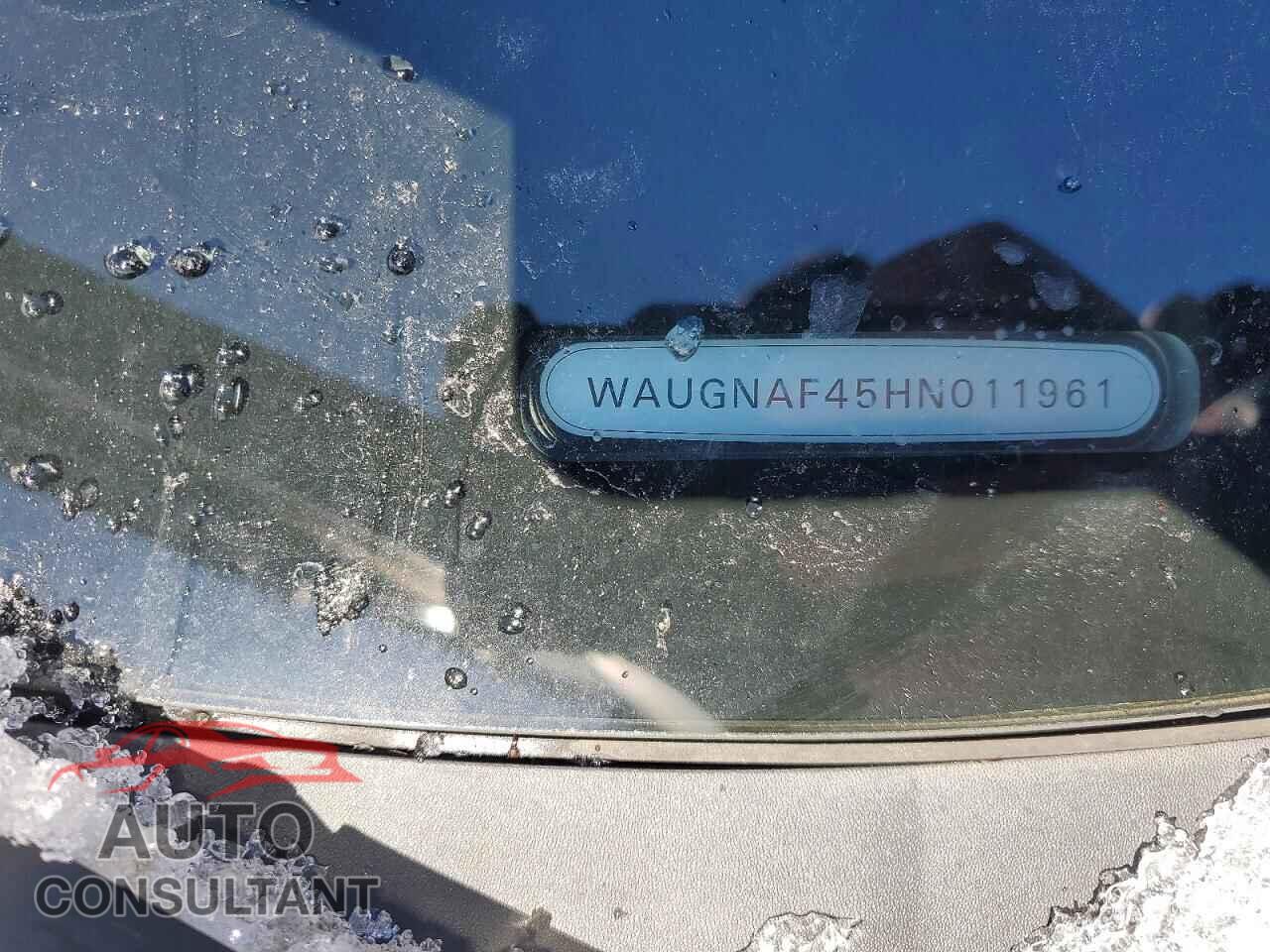 AUDI A4 2017 - WAUGNAF45HN011961