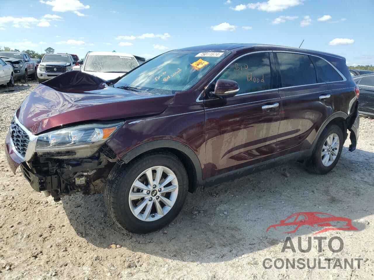 KIA SORENTO 2019 - 5XYPG4A33KG574373