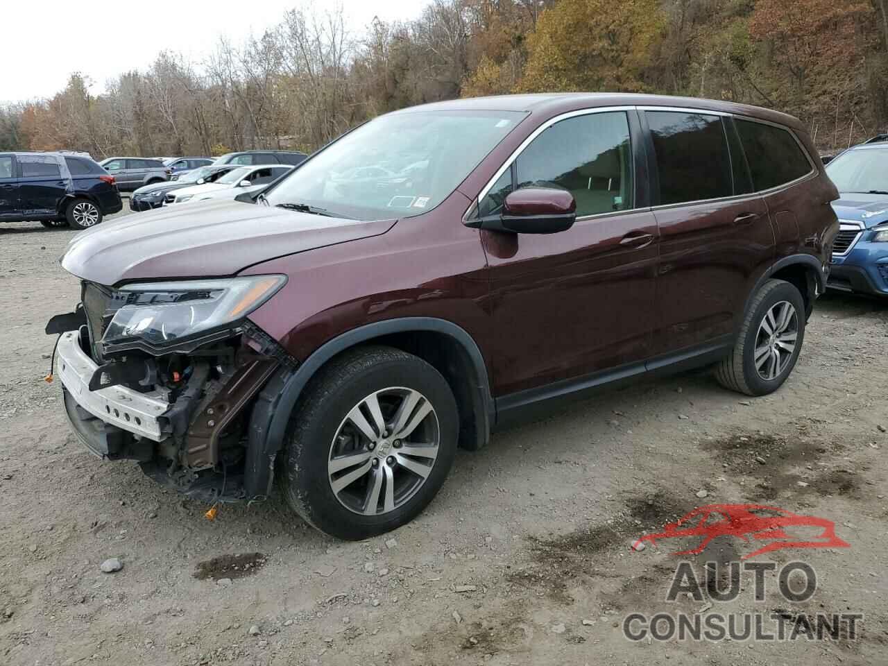 HONDA PILOT 2017 - 5FNYF6H3XHB037525