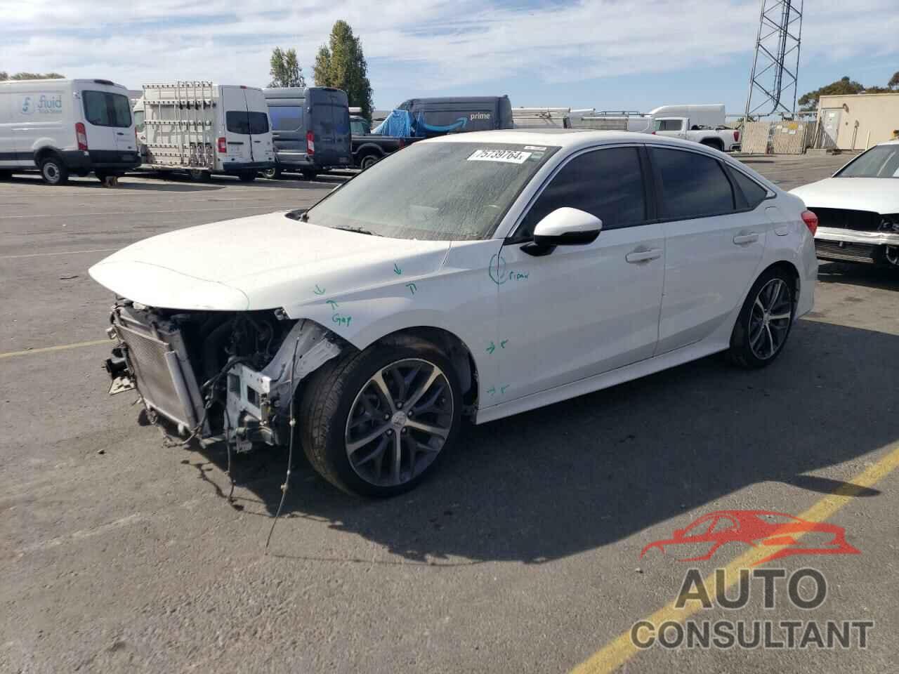 HONDA CIVIC 2022 - 2HGFE1F90NH301458